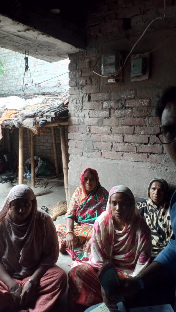 Women's self-help group meeting